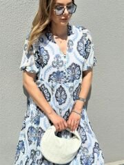 Darla Şifon Maxi Boy Elbise