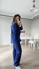 Gömlek Pantolon Tansel Kumaş Takım