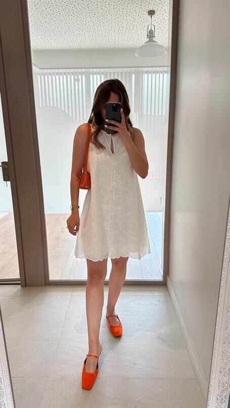 Berry Fisto İç Astarlı Kolsuz Elbise