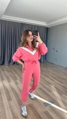 Elinor Yarım Fermuarlı Eşofman Takım
