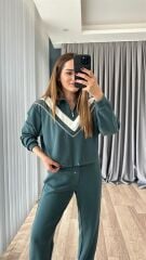 Elinor Yarım Fermuarlı Eşofman Takım